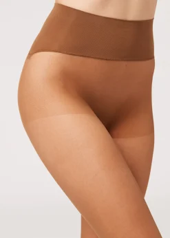 Women Calzedonia 20 Denier Essential Invisible Tights