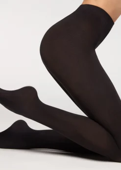 Women Calzedonia 150 Denier Opaque Eco Cotton Tights