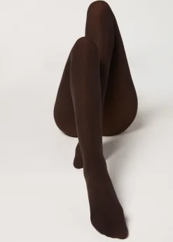 Women Calzedonia 150 Denier Opaque Eco Cotton Tights