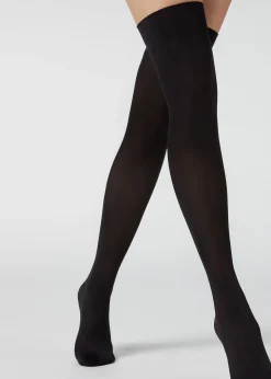 Women Calzedonia 50 Denier Opaque Microfibre Stockings