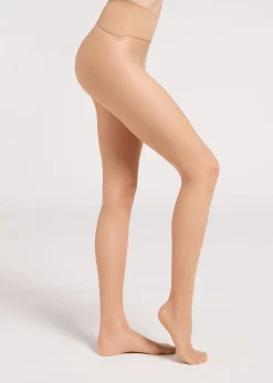 Women Calzedonia 20 Denier Seamless Totally Invisible Sheer Tights