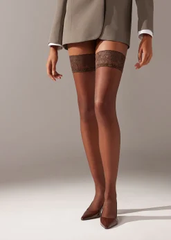 Women Calzedonia 20 Denier Sheer Hold-Ups