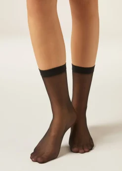 Women Calzedonia 20 Denier Sheer Socks