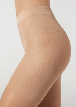 Women Calzedonia 15 Denier Total Shaper Sheer Tights
