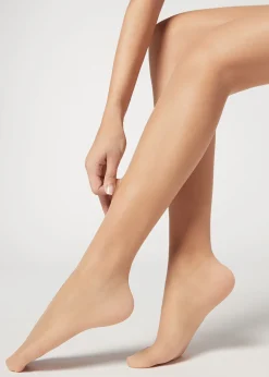 Women Calzedonia 15 Denier Total Shaper Sheer Tights