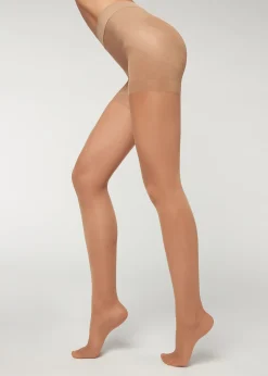 Women Calzedonia 30 Denier Total Shaper Sheer Tights