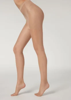Women Calzedonia 15 Denier Total Shaper Sheer Tights