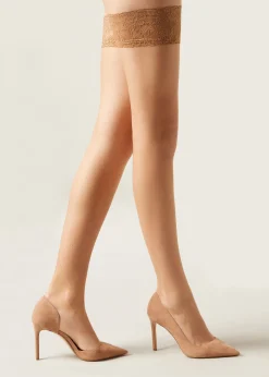 Women Calzedonia 8 Denier Ultra Sheer Hold-Ups