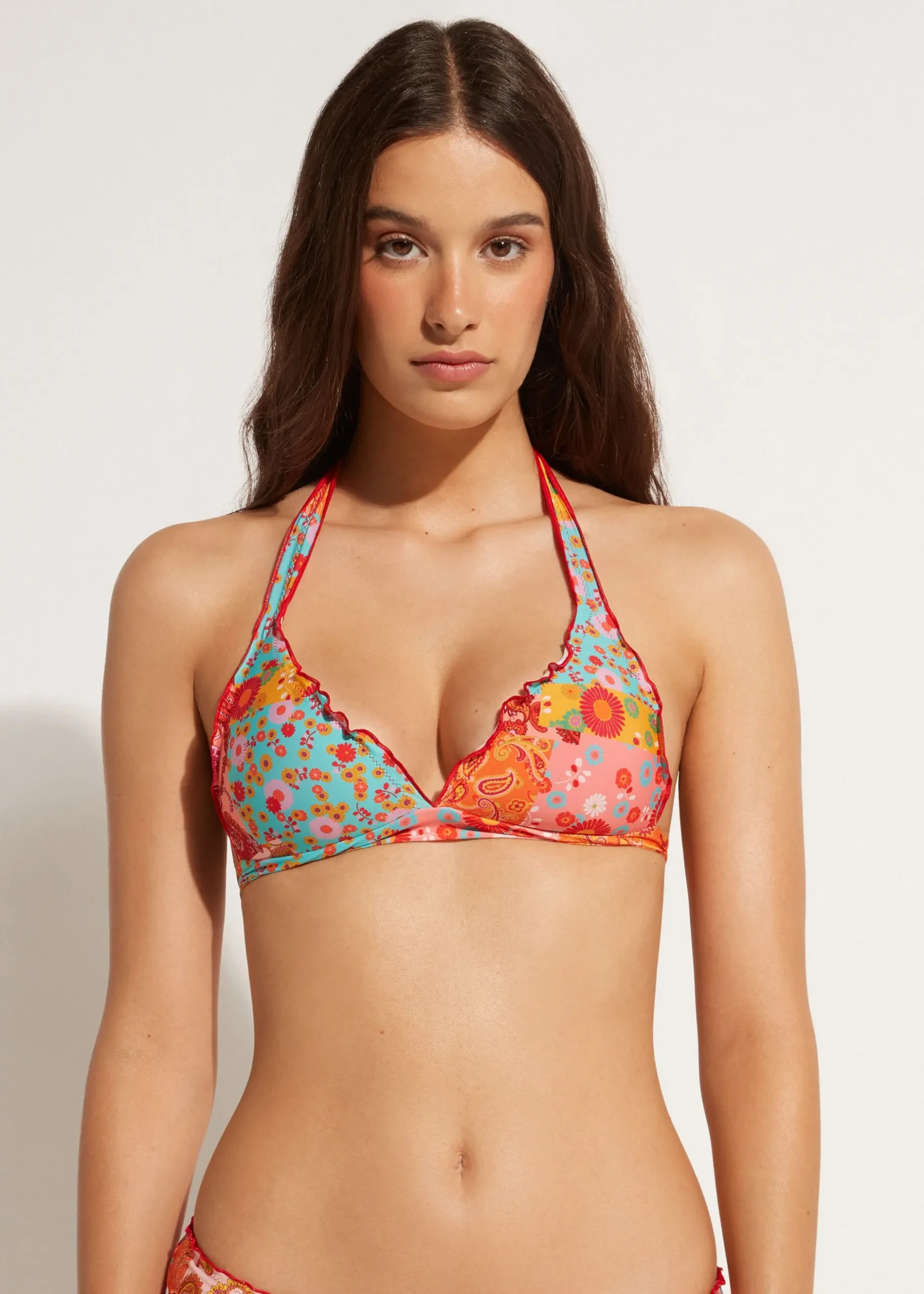 Women Calzedonia Alicante Graduated Padded Triangle Bikini Top