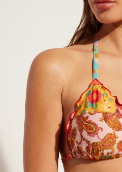 Women Calzedonia Alicante Triangle Bikini Top With Removable Padding