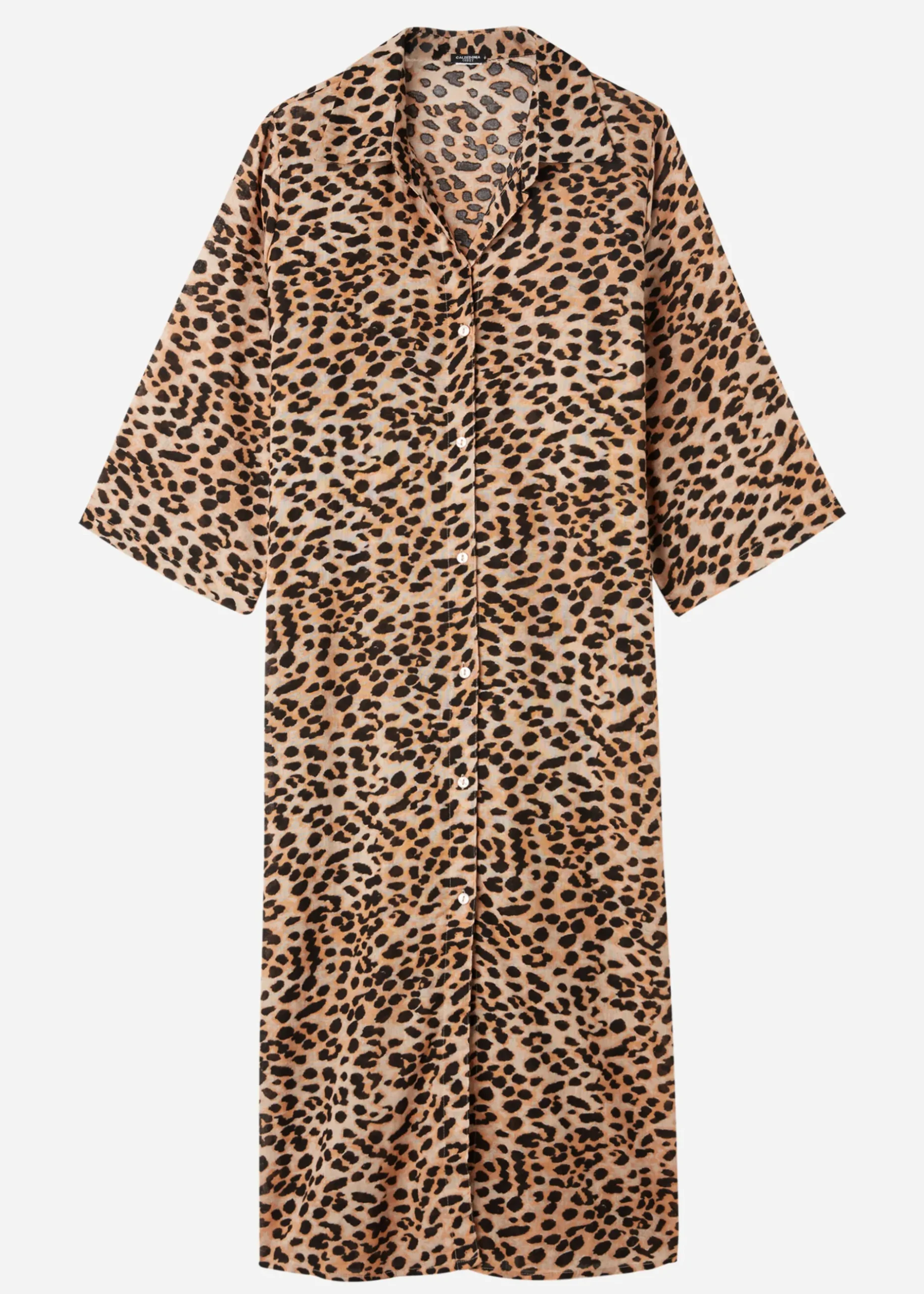 Women Calzedonia Animal Pattern Midi Shirt