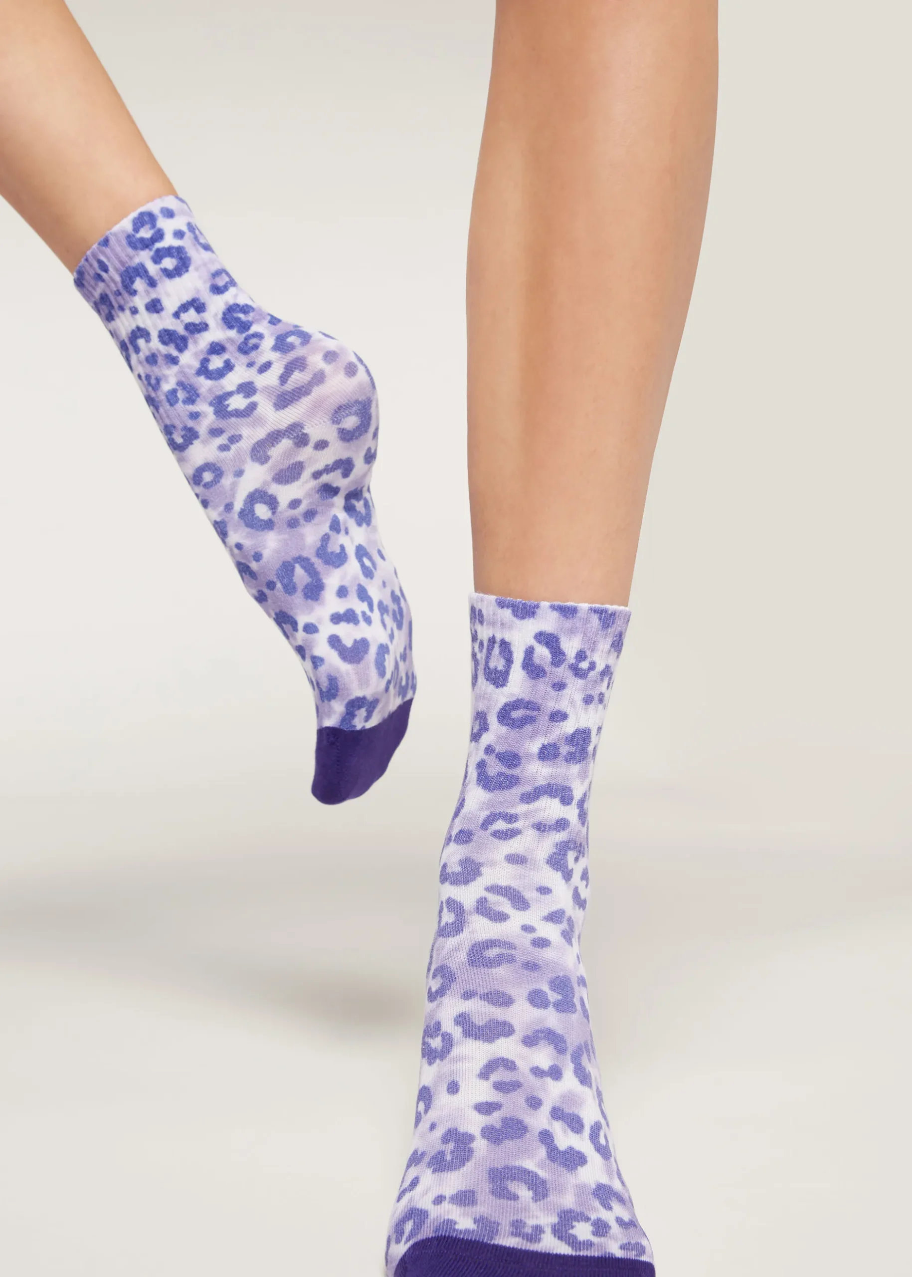Women Calzedonia Animal Print Short Socks