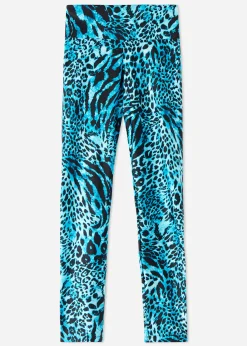 Women Calzedonia Animal Print Sport Shine Leggings