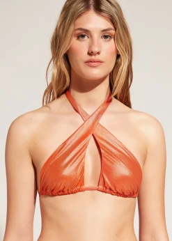 Women Calzedonia Bandeau Bikini Top Antigua