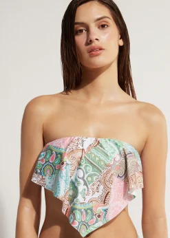Women Calzedonia Bandeau Bikini Top Saint Tropez