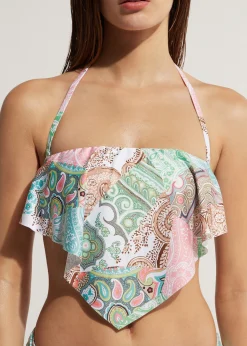 Women Calzedonia Bandeau Bikini Top Saint Tropez