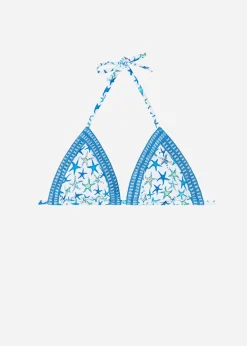 Women Calzedonia Bayahibe Triangle Bikini Top With Removable Padding