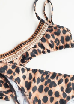 Kids Calzedonia Bikini Animal Print Girls' Bilbao