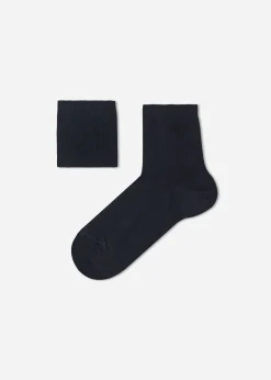 Kids Calzedonia Children's Short Cotton Socks With Fresh Feet Breathable Material