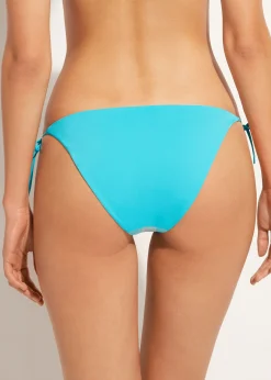 Women Calzedonia Colour Block Tie Bikini Bottoms Azzorre