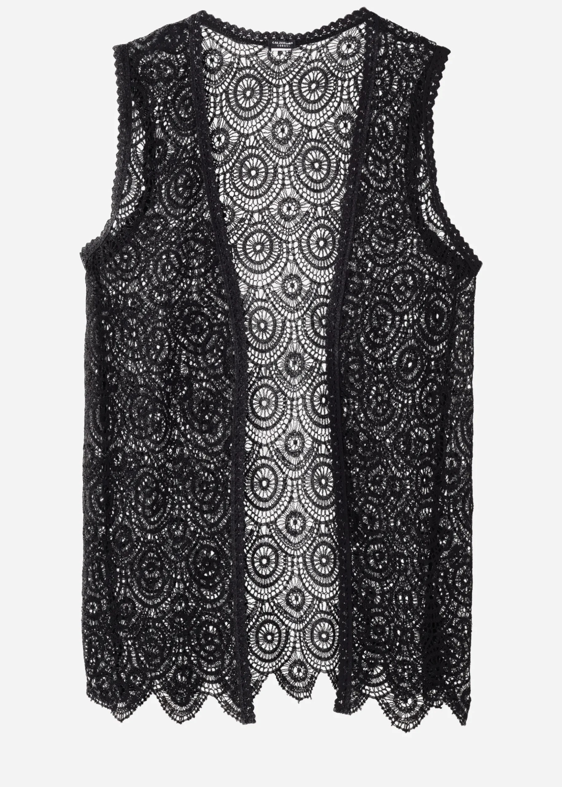 Women Calzedonia Crochet Gilet