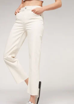 Women Calzedonia Cropped Straight Jeans