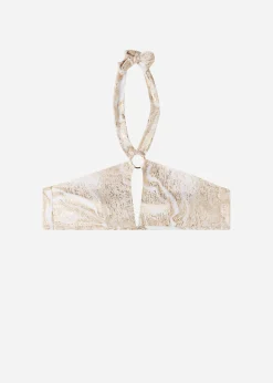 Women Calzedonia Cut-Out Bandeau Bikini Top Melbourne