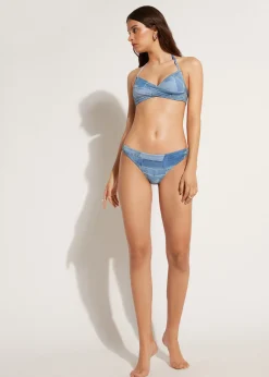 Women Calzedonia Denim Bikini Bottoms Ibiza