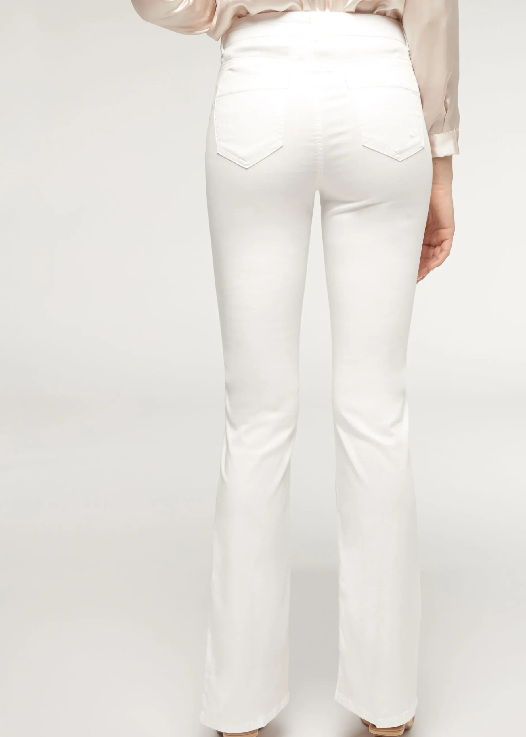 Women Calzedonia Eco Light Denim Flared Jeans