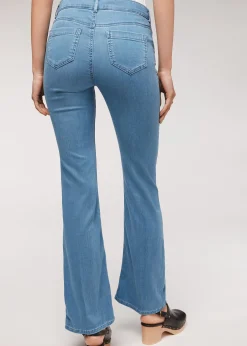 Women Calzedonia Eco Light Denim Flared Jeans