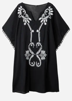 Women Calzedonia Embroidery And Passementerie Kimono Kaftan