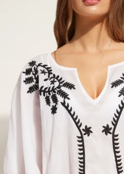 Women Calzedonia Embroidery And Passementerie Kimono Kaftan