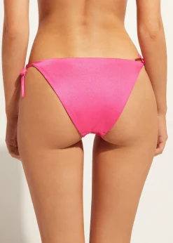 Women Calzedonia Floral Tie Bikini Bottoms Parigi