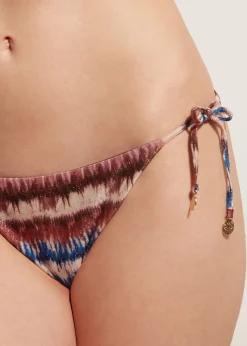Women Calzedonia Formentera Tie-Dye Bow Bikini Bottoms