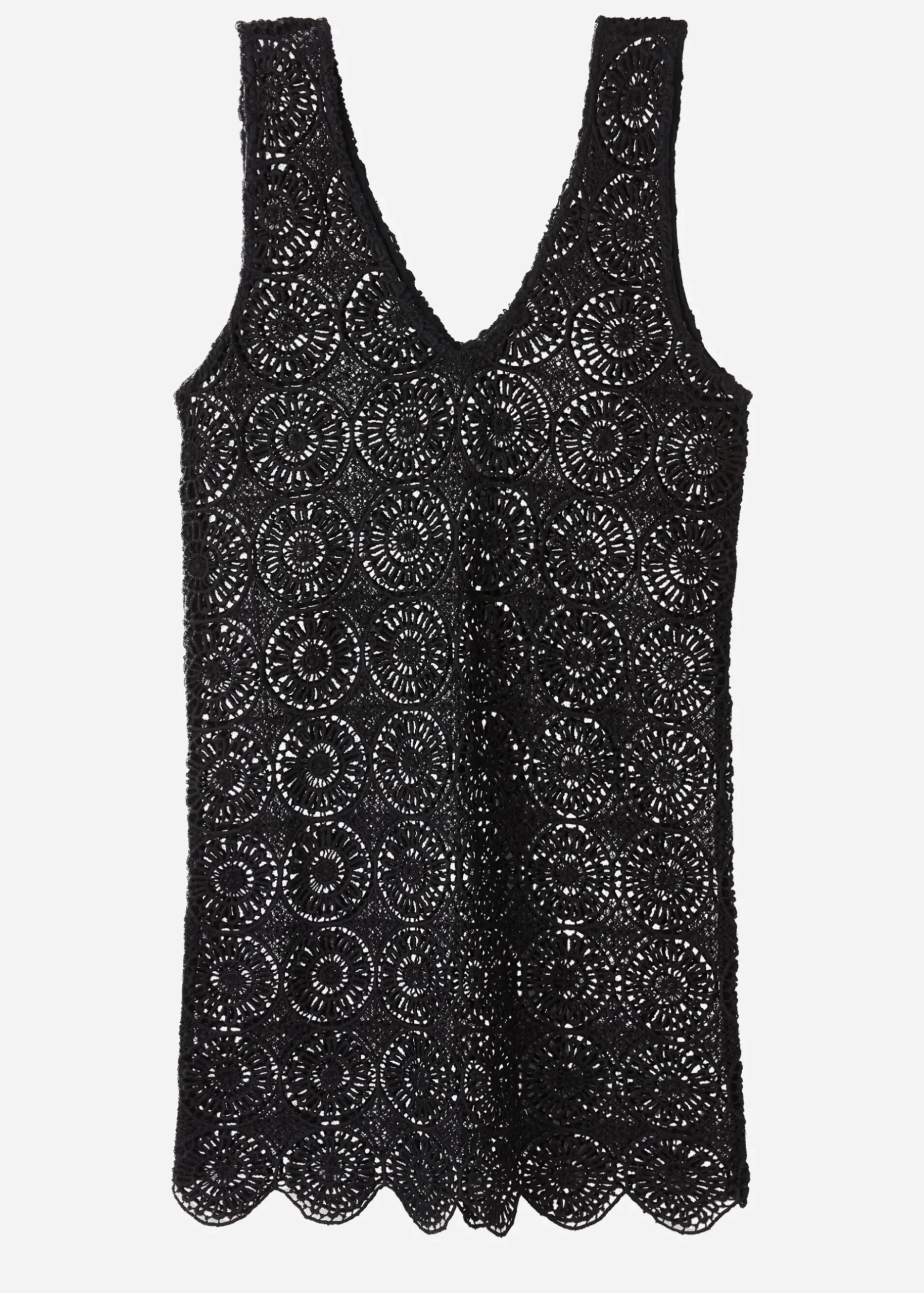 Women Calzedonia Geometric Crochet Dress