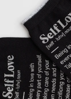 Women Calzedonia Girl Power Print Short Socks