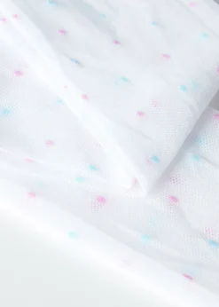 Kids Calzedonia Girls' All-Over Polka Dot Tulle Tights