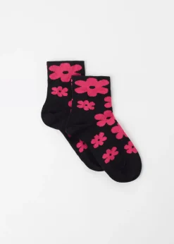 Kids Calzedonia Girls' Floral Short Socks