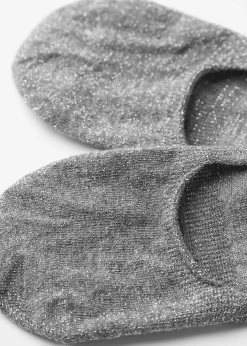 Women Calzedonia Glitter Cotton Invisible Socks