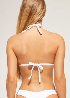 Women Calzedonia Graduated Padded Triangle Bikini Top Casablanca