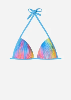 Women Calzedonia Graduated Padded Triangle Bikini Top Maiorca
