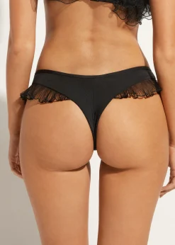 Women Calzedonia High-Leg Brazilian Bikini Bottoms Singapore