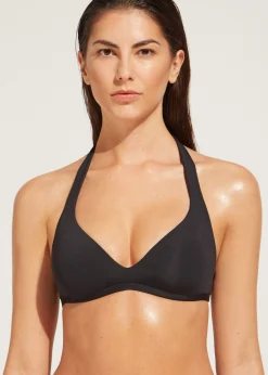 Women Calzedonia Indonesia Soft Padded Triangle Bikini Top