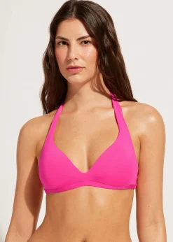 Women Calzedonia Indonesia Soft Padded Triangle Bikini Top