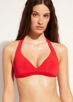 Women Calzedonia Indonesia Soft Padded Triangle Bikini Top
