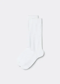 Kids Calzedonia Kids' Breathable Cotton Long Socks