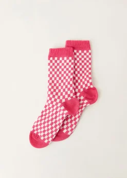 Kids Calzedonia Kids' Check Short Socks
