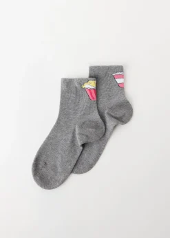 Kids Calzedonia Kids' Food Pattern Short Socks