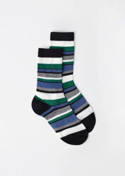 Kids Calzedonia Kids' Striped Short Socks