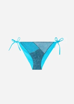 Women Calzedonia Lame Tie Bikini Bottoms Lisbona